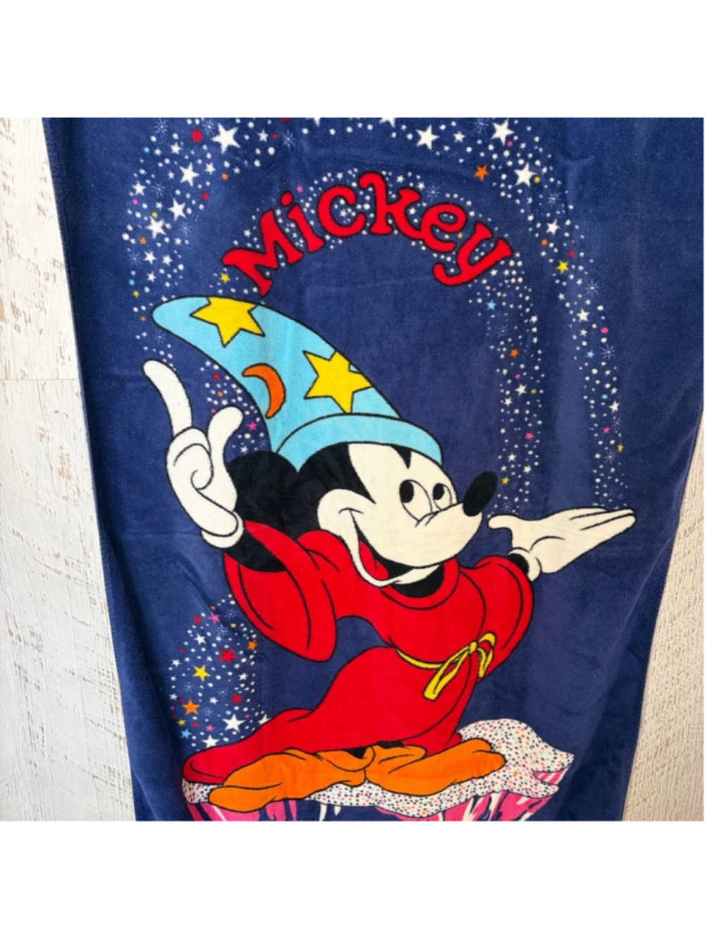 Vintage Mickey 100% Cotton Beach Towel- Disney